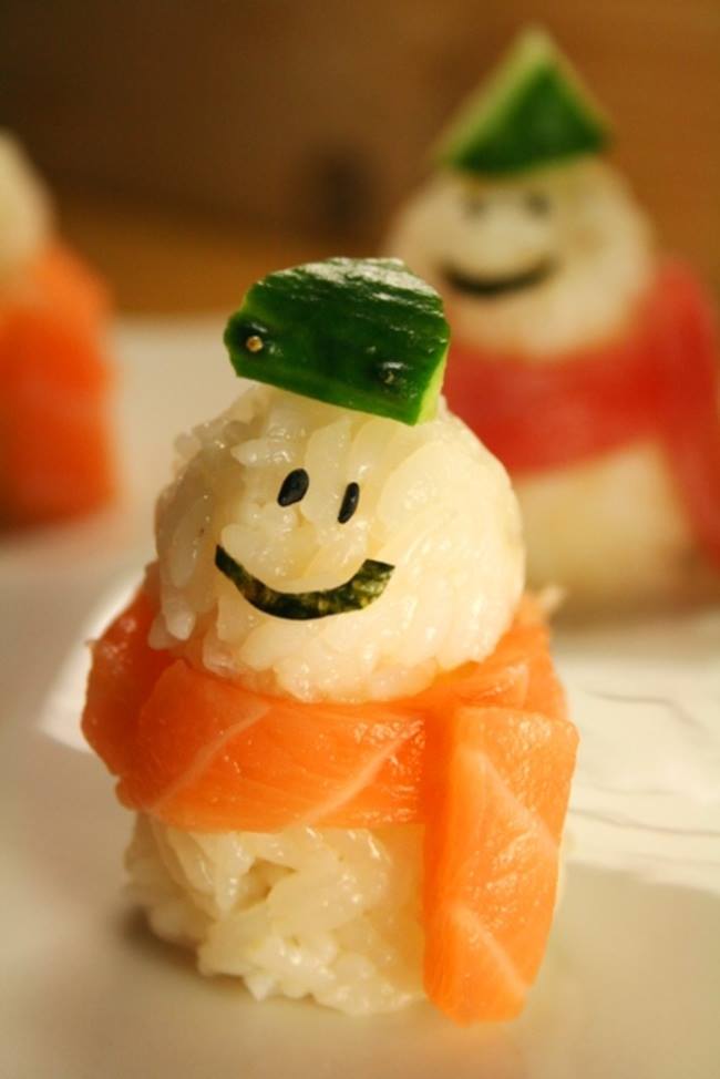 Creative Garnishing Designs of Sushi Making - XciteFun.net