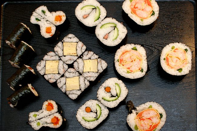 Creative Garnishing Designs of Sushi Making - XciteFun.net