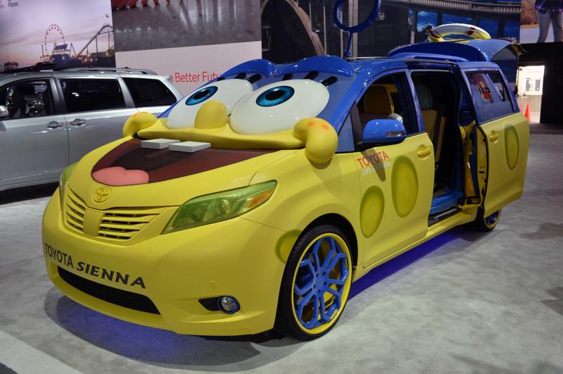 Toyota SpongeBob - Official Real Life Cartoonish Car 