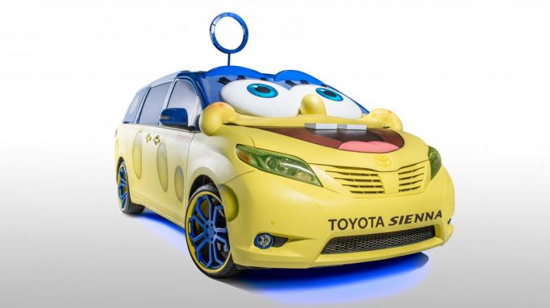 Toyota SpongeBob - Official Real Life Cartoonish Car - XciteFun.net