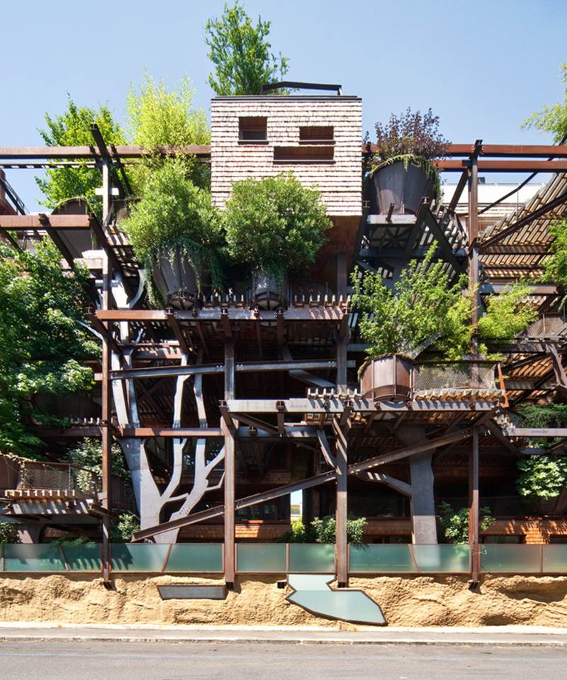 Apartment Building Covered with 150 Trees in Italy - XciteFun.net