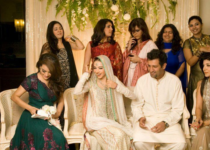 Pakistani Celebrities Unseen Wedding Pics 