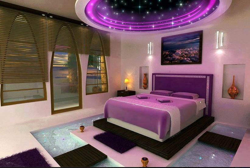 Galaxy Inspired Room Interiors - XciteFun.net