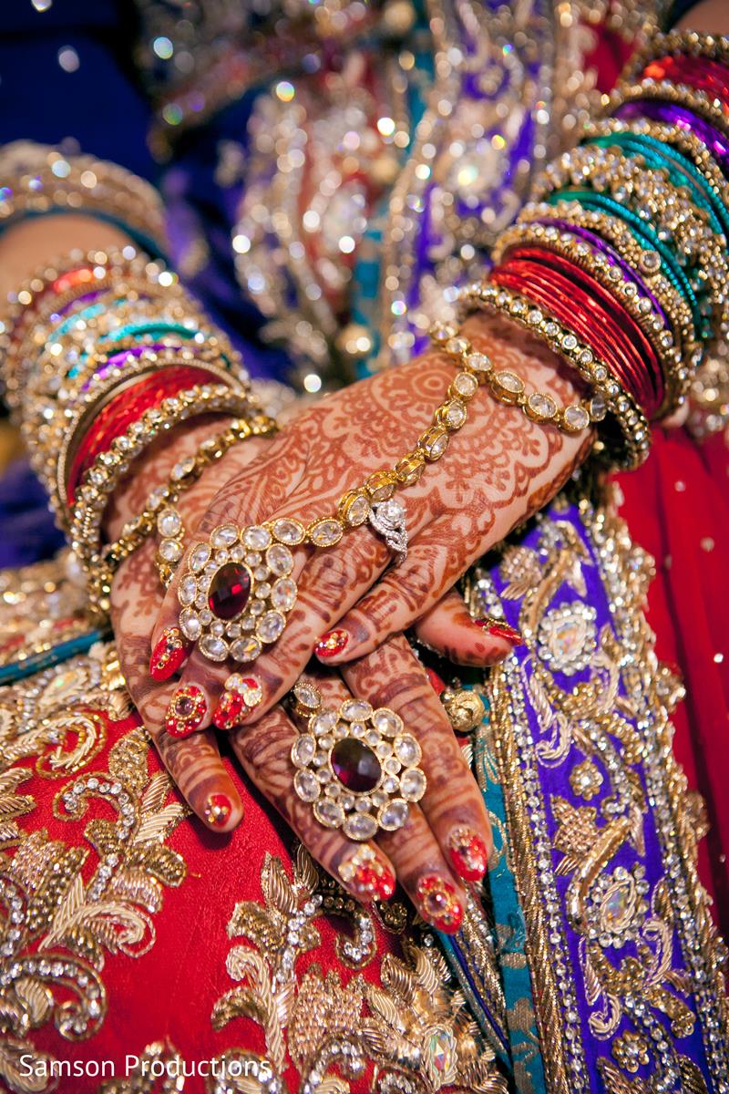 Bridal Mehndi Hand Jewelry And Bangles - XciteFun.net